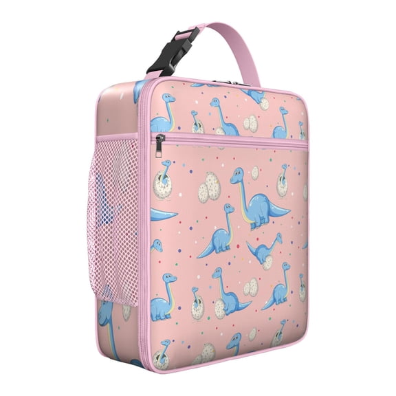 Thermal Dinosaur Bento Bag – Leak-Resistant Lunch Tote, Waterproof Cooler Bag for Teens, Women, Men – Ideal for Work or Travel