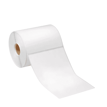 Thermal Direct Shipping Label 4"X6" for Zebra 1" Core (100/250/500labels /Roll)