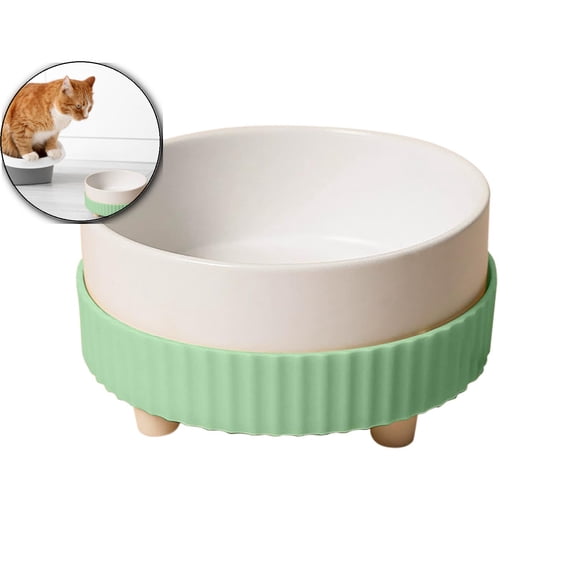 Thermal Dog Bowl - 350ML Heated Water Bowl for Dogs & Cats, Keeps Drinkable Water Warm in Winter