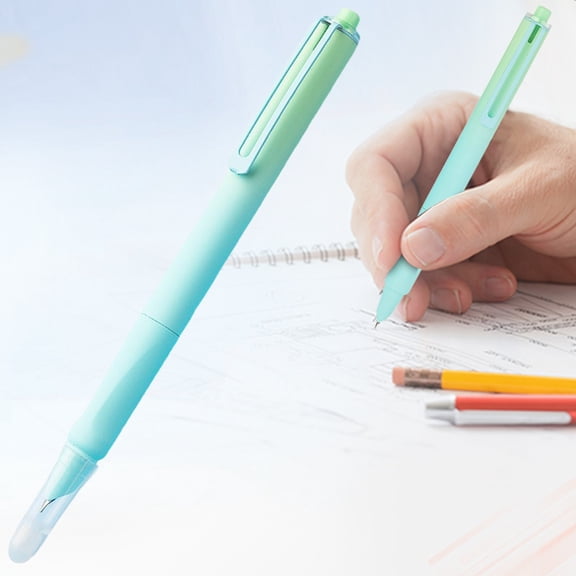 Thermal Erasable Fountain Pen with Triangular Grip and Colorful Color Ideal for Classroom Handwriting Fountain Pen with Thermal Erasable Inks, 1 Pack