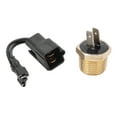 Thermal Fan Sensor Switch with Plug High Performance ABS Copper