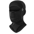 thumbnail image 1 of Thermal Fleece Hoodie Mask,Hoodie with Mask,Men's Outdoor Hat Neck Warmer Face Mask Sports Ski Hat Neck Protector,Polar Fleece Balaclava Winter Warm Face Mask Hood Thermal Neck Gator(Black), 1 of 8