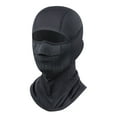 thumbnail image 1 of Thermal Fleece Hoodie Mask,Hoodie with Mask,Winter Cycling Face Mask Cold And Windproof Outdoor,Polar Fleece Balaclava Winter Warm Face Mask Hood Thermal Neck Gator Ski Cycling(Black), 1 of 9
