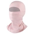 thumbnail image 1 of Thermal Fleece Hoodie Mask,Hoodie with Mask,Winter Cycling Face Mask Cold And Windproof Outdoor,Polar Fleece Balaclava Winter Warm Face Mask Hood Thermal Neck Gator Ski Cycling(Pink), 1 of 9
