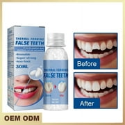 Thermal Forming False Teeth Dentures Props Temporary Repair False Teeth Gaps Solid Glue Denture Adhesive