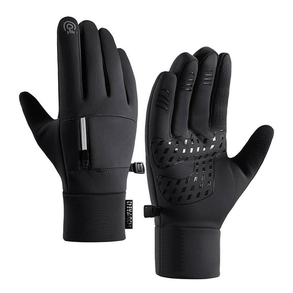 Thermal Gloves for Men Women, Winter Gloves Windproof Anti-Slip Lightweight, Warm Gloves Soft Stretchy Touch Screen Splash-Proof Snow Gloves Running Gloves for Driving Riding Cycling Hiking Walking
