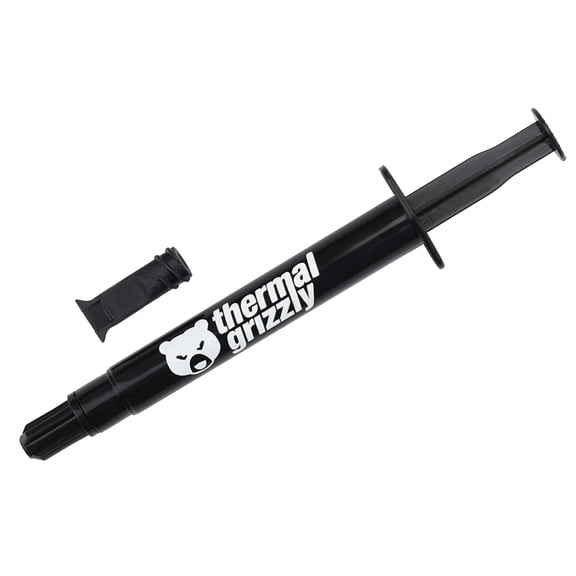 Thermal Grizzly - Hydronaut 3.9 Gram/1.5 ml Conductive High Performance Paste Ideal for Air and Water Cooling CPU/GPU/PS4/PS5/Xbox Large Surfaces