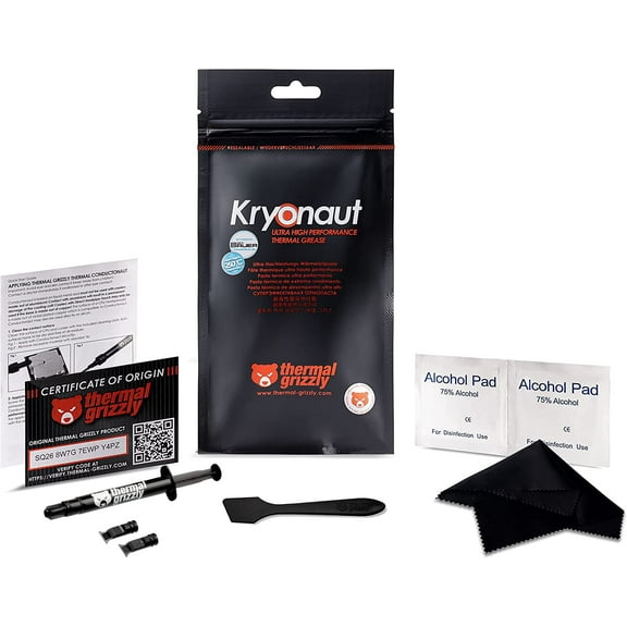Thermal Grizzly Kryonaut High-Performance Thermal Paste, 5.5g