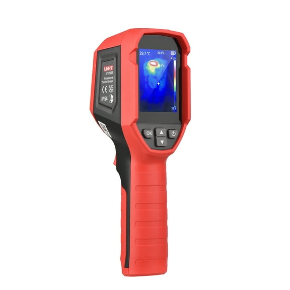 Thermal Imager,Temperature Reliable Thermal Resolution Lcd Infrared Professional Infrared Temperature 120 2.4-inch Lcd Infrared Thermal Palettes Led Thermal 2m Drop 6 Palettes 90 Thermal Red