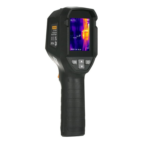 Thermal Imager,Thermal Camera Resolution With 6 Thermal 2.4-inch Lcd Lti120s Professional X 90 Thermal With 6 Palettes 6 Palettes Led Lcd Infrared -20~400 Infrared Thermal 120 X 90 Black