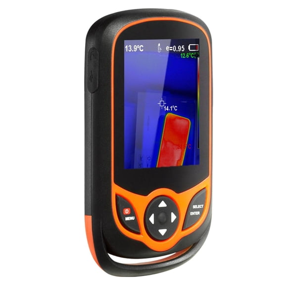 Thermal Imaging Camera, 256x192 IR Resolution, WiFi Thermal Imager -4F to 1022F, 3.2" Touchscreen, 25Hz, 0.3MP Visible Light Camera, for Home Inspection & HVAC