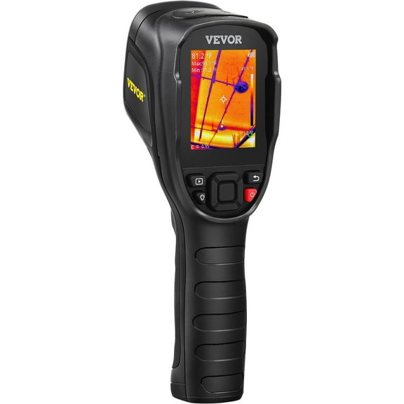 Thermal Imaging Camera, 320 x 240 Pixels Super Resolution, 25Hz Refresh Rate Infrared Camera with -4 to 752F Temperature Range, 32G Built-in SD Card, and Rechargeable Li-ion Battery