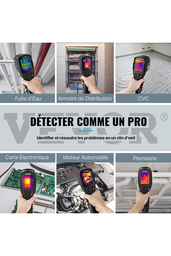 Thermal Imaging Camera,320x240 Pixels Super Resolution,25Hz Refresh Rate Infrared Camera with -4 to 752 Fahrenheit Temperature Range,32G Built-in SD Card,and Rechargeable Li-ion Battery