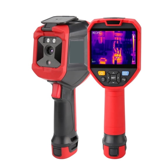 Thermal Imaging Camera, Infrared Thermal Imager 256x192 Pixel Thermal Camera Infrared Temperature Floor Heating Tube Test 3.5 Inch Screen