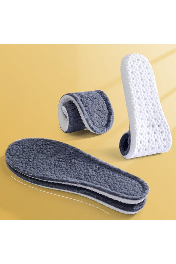Thermal Insoles with Airflow Vents | High Resilience Warm Cushion for Winter Boots & Hiking Shoes | Cold Weather Protection | 2-Pair Pack | Size XXXL