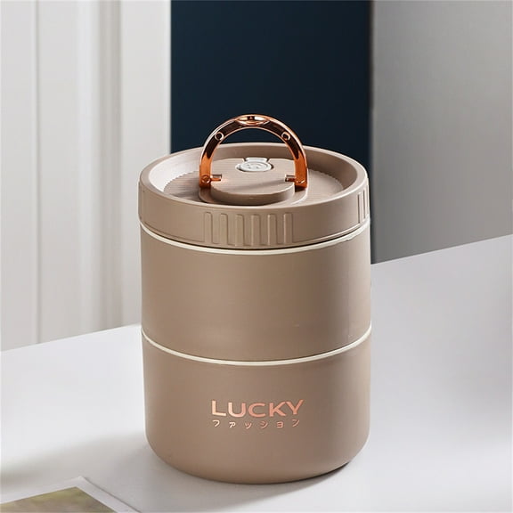 Thermal Insulated Bento Box Leakproof Stackable Stainless Steel Food Container for Hot Cold Meals, Portable Adult Lunch Box
