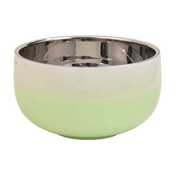 Thermal Insulated Bowl with Double Layer Protect Modern 304 Stainless Steel Dishes Double Walled Bowl for Table Setting