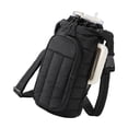 thumbnail image 1 of Thermal Insulated Crossbody Water Bottle Bag With Adjustable Strap For Outdoors Hiking Camping Portable Sturdy Fabric Carriers, 1 of 8