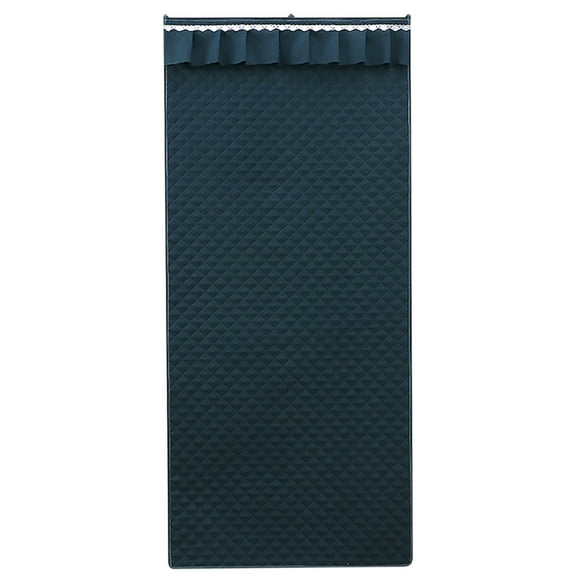 Thermal Insulated Door Curtain 35" x 79" Thickened Cloth, Windproof, Soundproof, Retains Warmth, Blocks Cold, Winter Door Cover