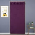 thumbnail image 1 of Thermal Insulated Door Curtain for Winter Warmth and Cold Blocking, 80x200cm Size, Thickened Fabric, Windproof Waterproof, Easy Installation with Hooks, 1 of 5