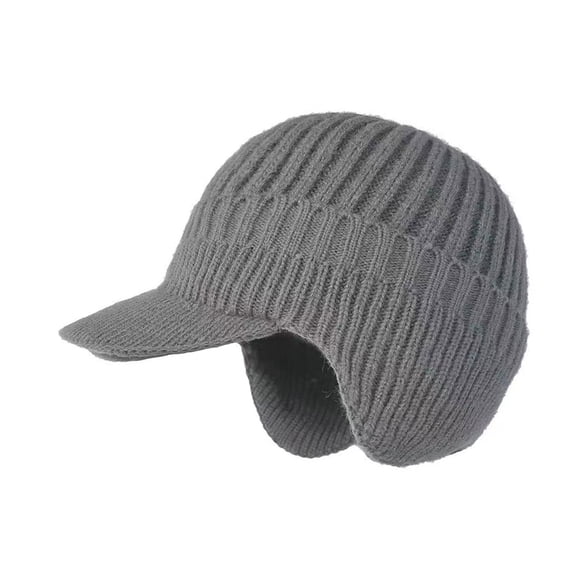 Thermal Insulated Ear Cover Hat Soft Knit Winter Essential Breathable Thermal Hat For Daily Outdoor Use