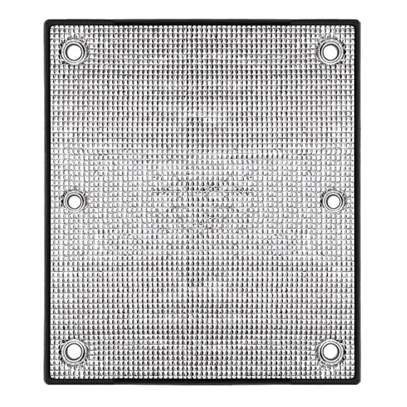 Thermal Insulated Window Cover with Suction Cups, Aluminum Foil Heat Reflective Blackout Shade, Reusable Sun Blocker for Home Bedroom Sunroom (39x35 in)