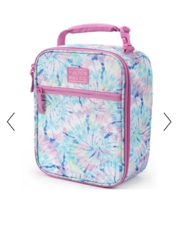 Fulton Bag Insulated Upright Lunch Bag - starstruck tie dye