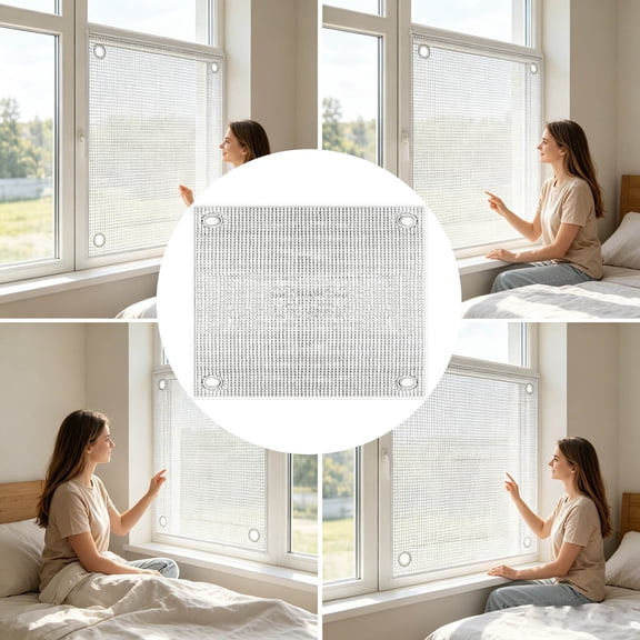 Thermal Insulation Panel Perforated Reflective Heat Shield Epe Sun Blocking Protective Screen For Window Balcony Bathroom(Silver-90X100Cm)
