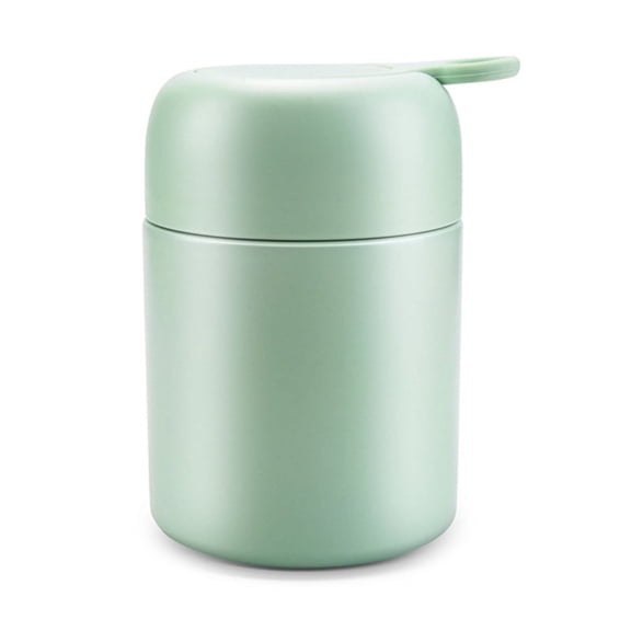 Thermal Jug for Hot Food-Insulated Food Jar with Foldable Spoon,Leak Proof Food Thermal Jug Adults(Green)