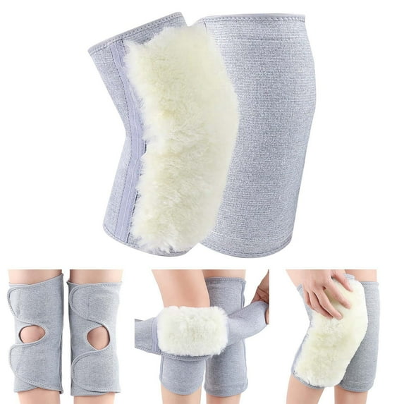 Thermal Knee Warmers for Cold Weather High Elasticity Leg Sleeves Ideal Autumn Winter Elderly Comfort