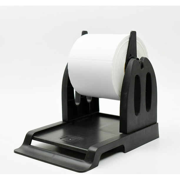 Thermal Label Holder for Rolls and FanFold Labels Great for Desktop