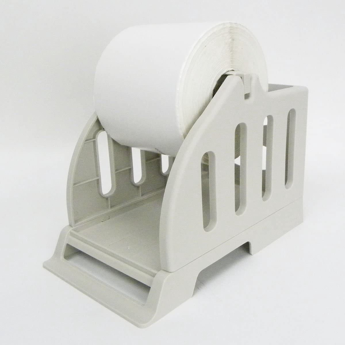Thermal Label Holder for Rolls and Fan-Fold Labels Great for Desktop ...