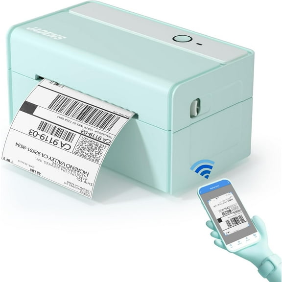 Thermal Label Printer - Shipping Label Printer for Small Business & Package, USPS, Etsy, , Compatible with , Windows, Android, 4x6, Label Maker, Green