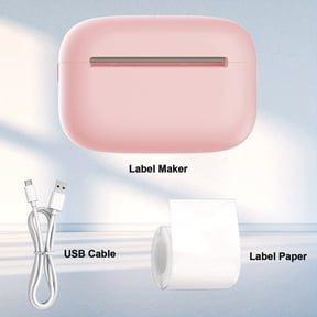 Thermal Label Sold Separately, Wireless Thermal Label Printer, with 1 Free Roll Tape, Portable Label Printer for Organization And Storage, Office, Home, School, for Barcode, Clothing, Jewelry, Retail