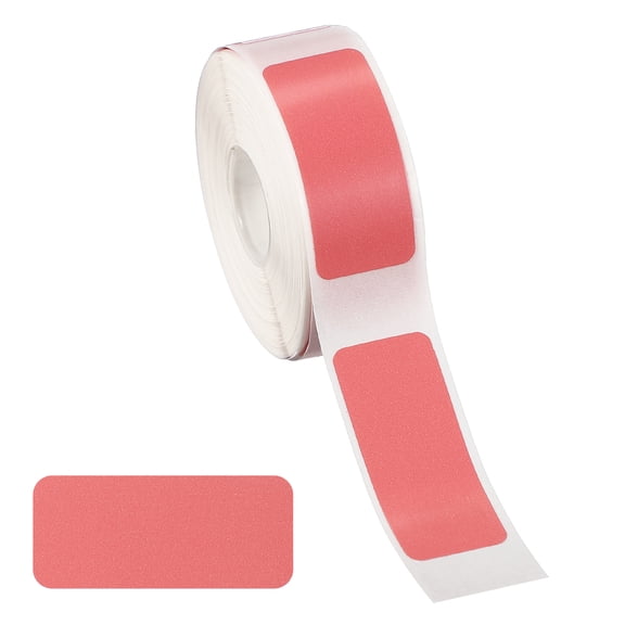Thermal Label Stickers, 1.2x0.6" Thermal Label Self Adhesive 230 Tape/Roll for Name Tag, Pink