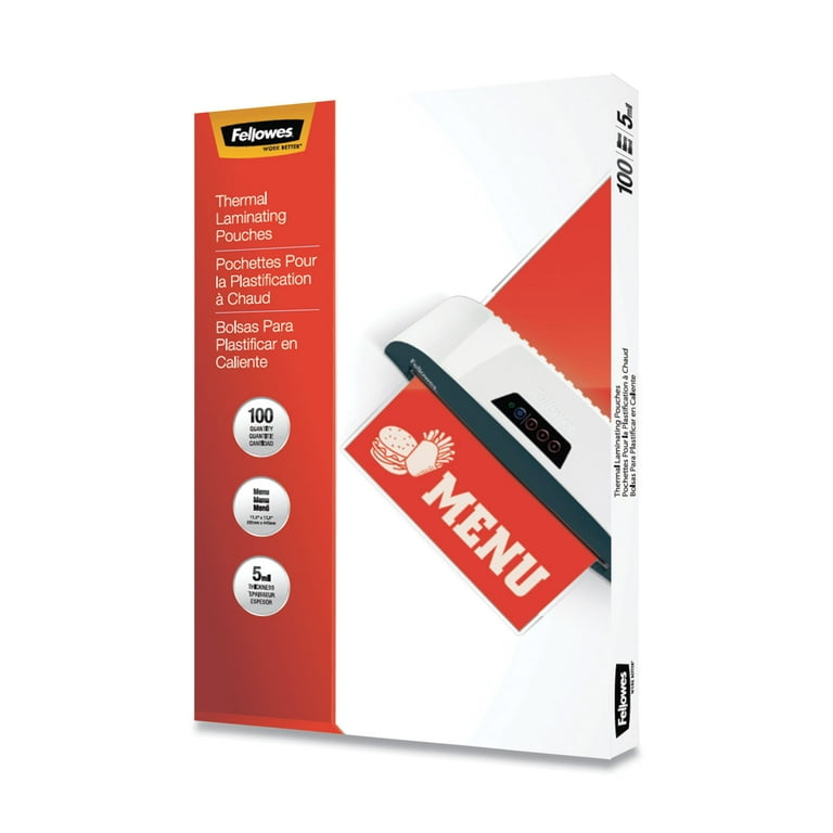 Thermal Laminating Pouches, 5 mil, 11.5 Thermal Laminating Pouches, 5 mil, 11.5