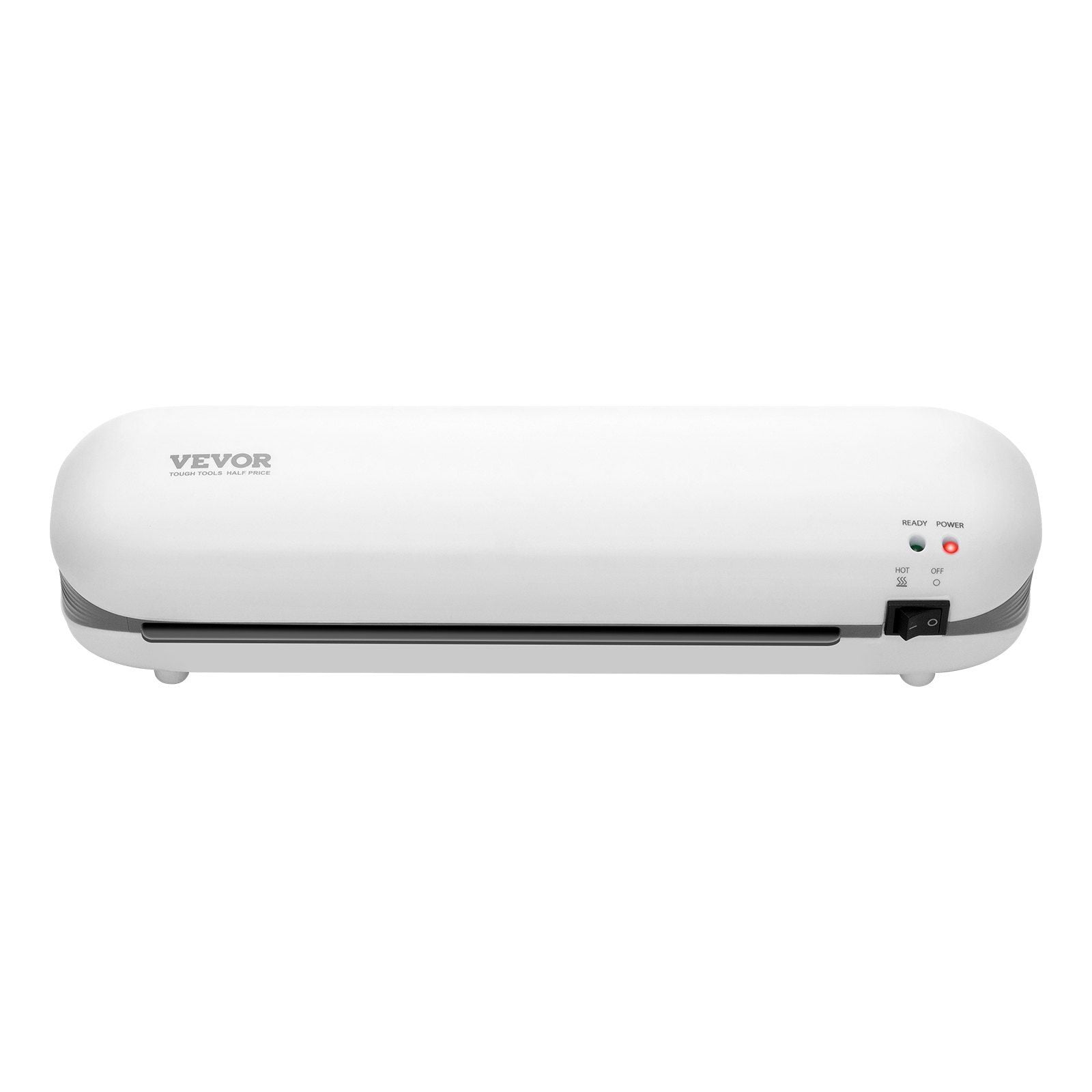 Thermal Laminator Machine Portable A4 Paper Size 3-4 Min Warm Up 3-5 Mil Thickness for Home Office School Supplies White Grey