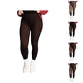 thumbnail image 1 of Thermal Leggings Lined Opaque Tights For Winter Warmth Comfortable Everyday Wear, 1 of 6