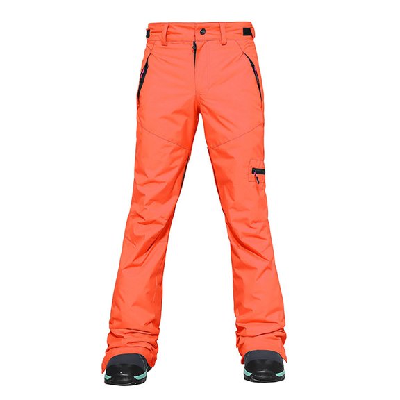 Thermal Leggings for Women Warm and cozy all through autumn and winter M Orange Womens Snow Pants