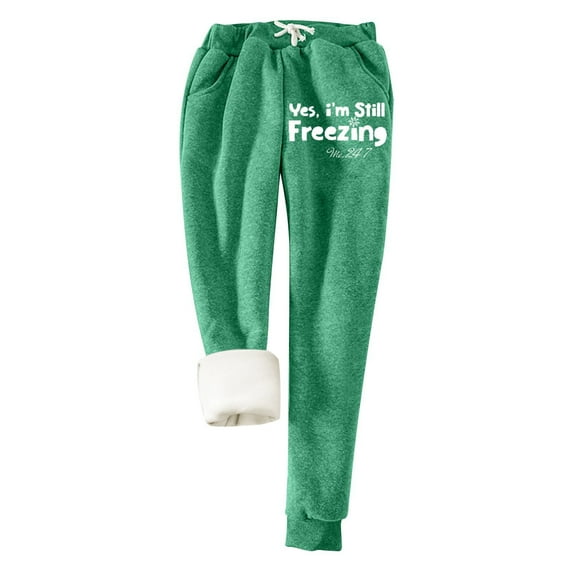 Thermal Leggings for Women Warm and cozy all through autumn and winter XXXXXXL Green Womens Snow Pants