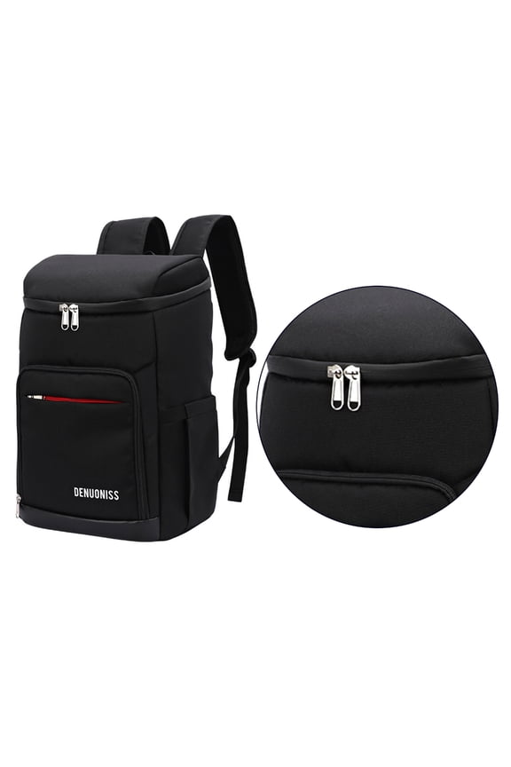 Thermal Lunch Backpack Backpack 12 Cans Bag Insulated Pack for Travel Camping Hiking