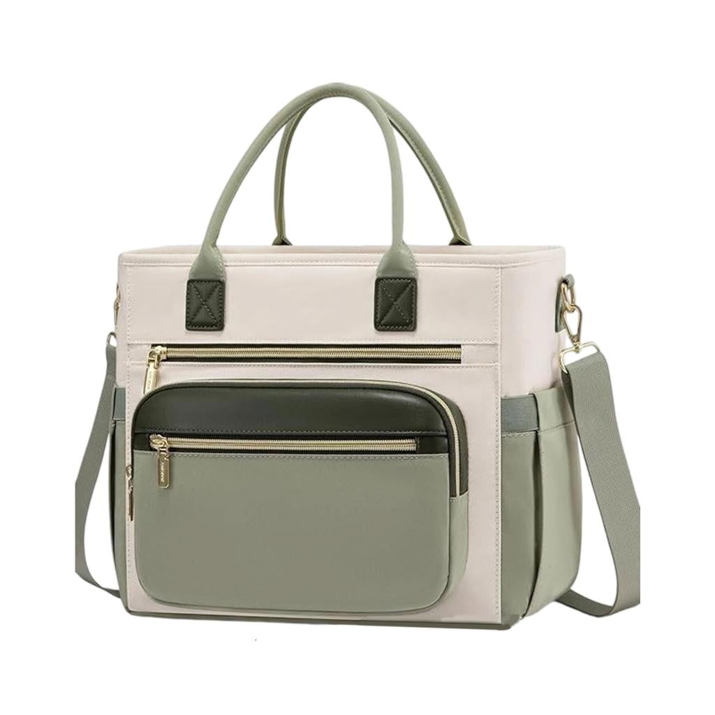 Thermal Lunch Bag Large Top Opening Multiple Pockets Leakproof Insulated Lunch Box For Office School Or Travel