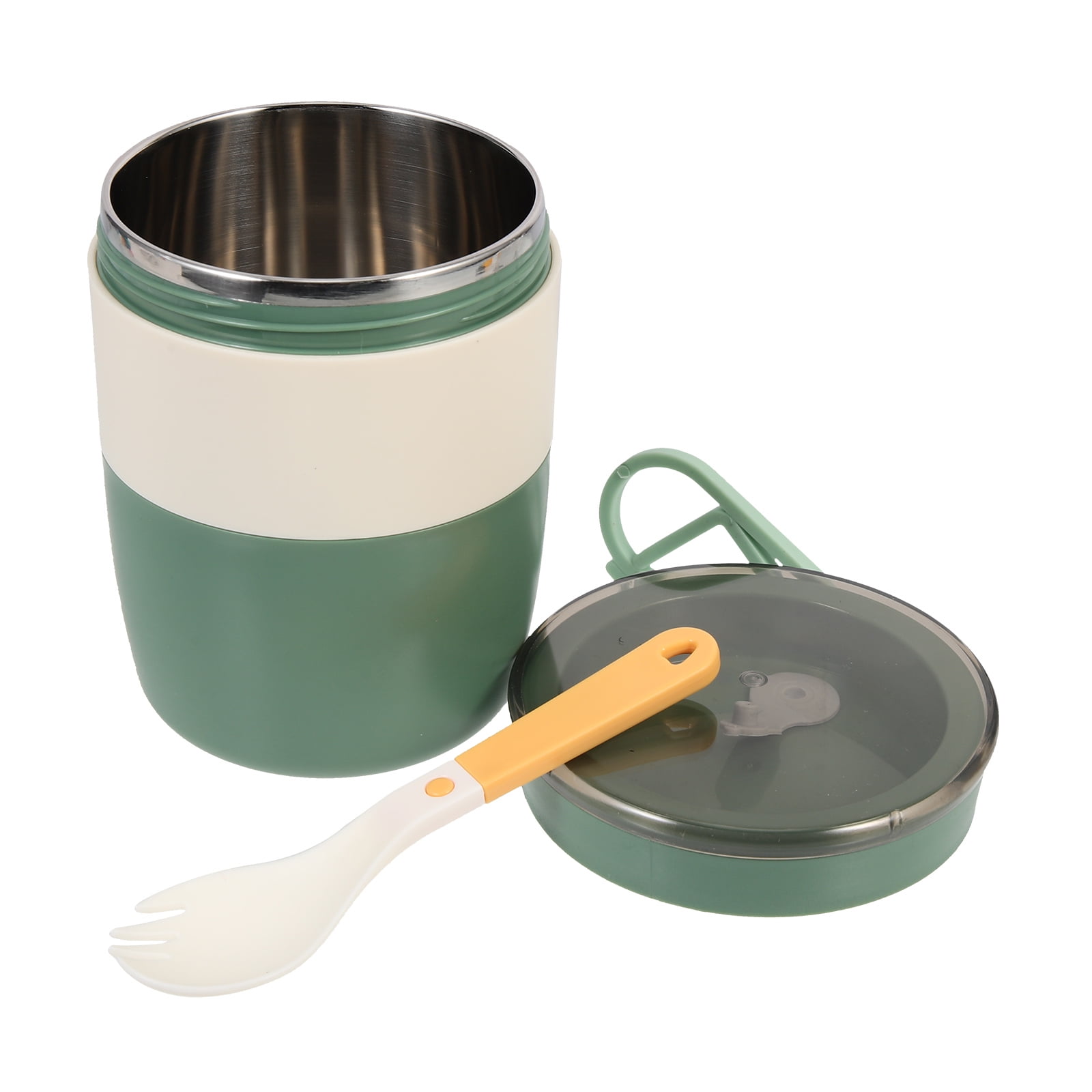 Thermal Lunch Box Cereal Straws Porridge Container Vacuum Seal