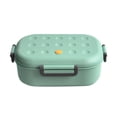 thumbnail image 1 of Thermal Lunch Boxs Insulated Bento Box Portable Stackable Food Container Leakproof Stainless Steel for Office Work Meal Prep Blue (5In X 4In), 1 of 7