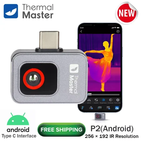 Thermal Master P2 (Android) 256×192 15X Zoom Thermal Imaging Camera for Phone
