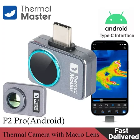 Thermal Master P2 Pro Thermal Camera with Macro Lens for Android USB Type-C