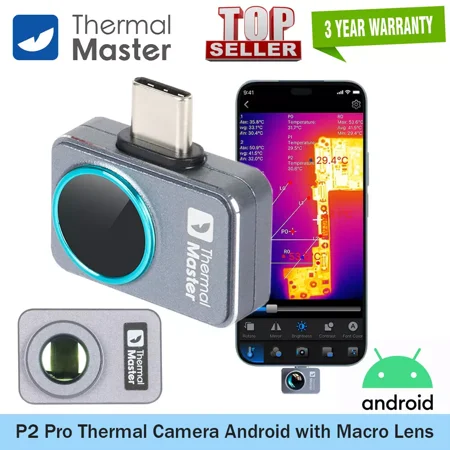 Thermal Master P2 Pro Thermal Imaging Camera for Android USB with Macro Lens
