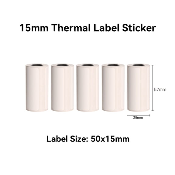 Thermal Mini Printer, Portable Inkless Sticker Maker,Bluetooth Free Cut Small Pocket Printer for Children DIY 57mm Photo Print