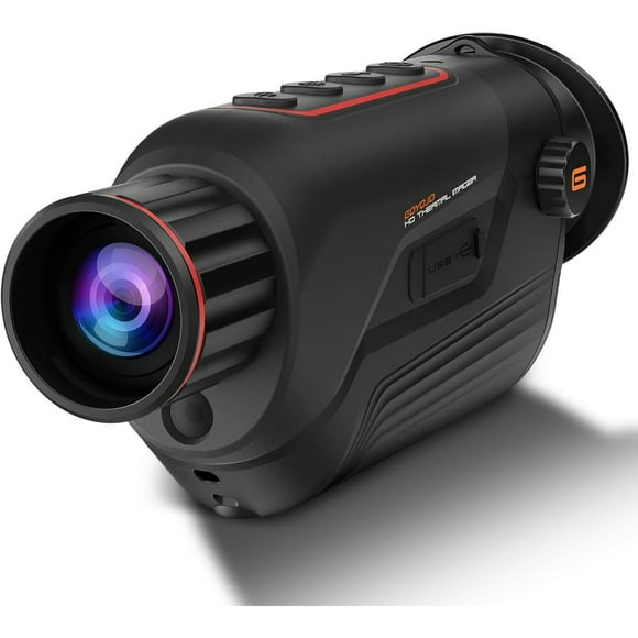 Thermal Monocular Night Vision 25mm Focal Lens Thermal Imaging Monoscope 384x288 (50 Hz) Night Vision Goggles Thermal Scopes for Hunting
