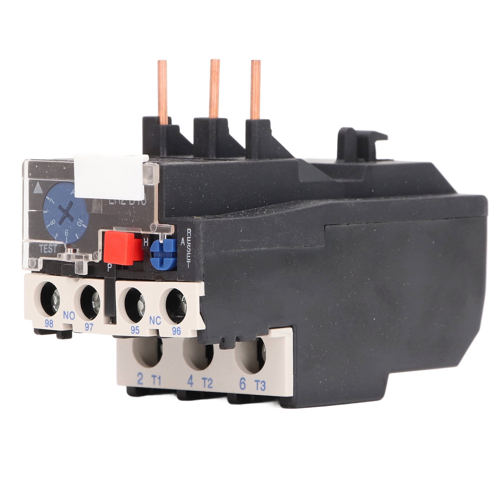 Thermal Overload Relay 1 NO 1 NC Phase Failure Protection Electric Heat